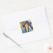 ゲルダのポートレート スクエアシール (封筒)