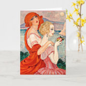 ゲルダウェゲナーシュルラルートダナカプリ カード (黄色い花)