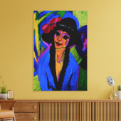 「ゲルダポートレート」最高傑作c1914 キャンバスプリント (インサイチュ (リビング))