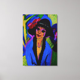 「ゲルダポートレート」最高傑作c1914 キャンバスプリント