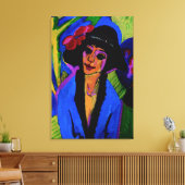 「ゲルダポートレート」最高傑作c1914 キャンバスプリント (インサイチュ (リビング))