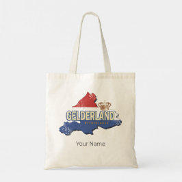ゲルダーランドオランダヴィンテージマップオランダ土産 トートバッグ