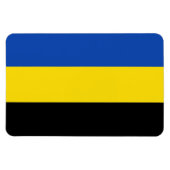 ゲルダーランド国旗のオランダ国の地域 マグネット (横)