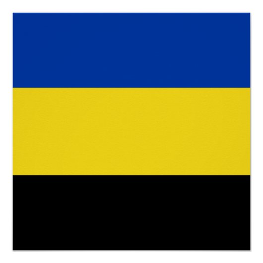 ゲルダーランド国旗 ポスター (正面)