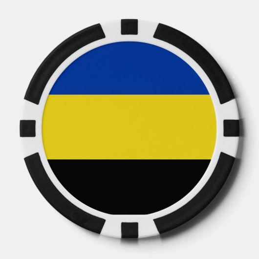 ゲルダーランド国旗 ポーカーチップ (正面)