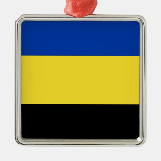 ゲルダーランド国旗 メタルオーナメント (正面)