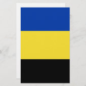 ゲルダーランド国旗 便箋 (正面/裏面)