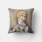 ゲルダWegenerリリーエルベ川 クッション (裏面)