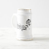 ゲルトルドシュタイン ビールジョッキ (正面左)