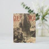 ゲルニカ(1938)_プロパガンダポスター ポストカード (スタンド正面)