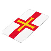 ゲルネシー国旗 マグネット (左側)