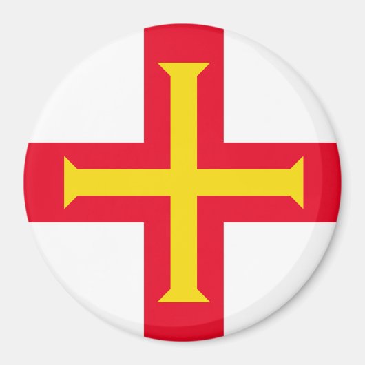 ゲルネシー国旗 マグネット (正面)