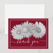 ゲルバ ダイシズ クリムゾン背景 サンクス ポストカード (正面/裏面)