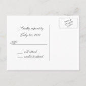 ゲルバ ダイシー / 結婚 返信カード インビテーションポストカード (裏面)