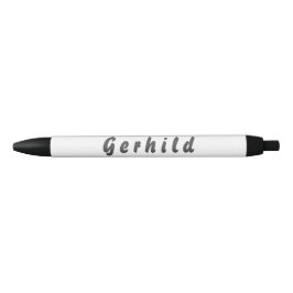 ゲルヒルド·クーゲルシュライバー 黒ボールペン