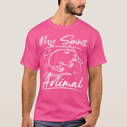 ゲルビルは私の霊性動物だ Tシャツ (正面)