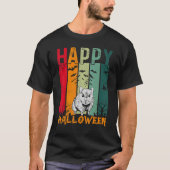 ゲルビルガールズボーイズレトロスタイルハロウィーンディナーP Tシャツ (正面)