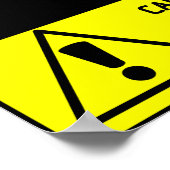 ゲルビルスに注意 ポスター (角)