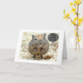 ゲルビル氏は「言葉は消えた」グループ誕生日を言う カード (黄色い花)