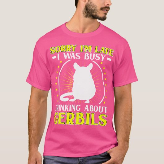 ゲルビル考えの齧歯動物のバージョン Tシャツ (正面)
