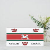 ゲルフ国旗(オンタリオ州,カナダ) カード (スタンド正面)