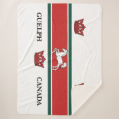 ゲルフ国旗（オンタリオ州，カナダ） シェルパブランケット (正面)