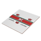 ゲルフ国旗（オンタリオ州，カナダ） タイル (側面)