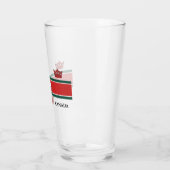 ゲルフ国旗（オンタリオ州，カナダ） タンブラーグラス (左)