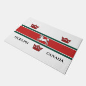 ゲルフ国旗（オンタリオ州，カナダ） ドアマット (アングル)