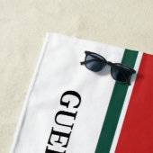 ゲルフ国旗（オンタリオ州，カナダ） ビーチタオル (インサイチュ)