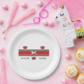 ゲルフ国旗（オンタリオ州，カナダ） ペーパープレート (パーティー)