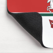 ゲルフ国旗（オンタリオ州，カナダ） マウスパッド (コーナー)