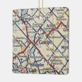 ゲルフONヴィンテージマップ セラミックオーナメント (左)