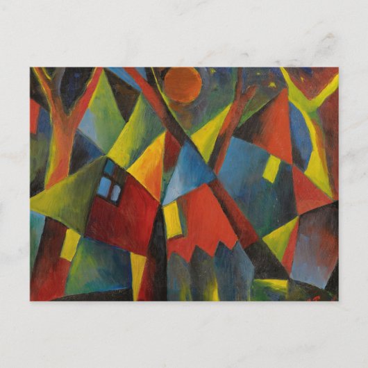 ゲルブローターモンドウバースターゼンデンハウザーンバイトップ ポストカード (正面)