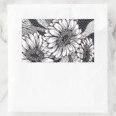 ゲルベラス 長方形シール (バッグ)