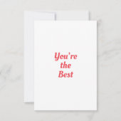 ゲルベラデイジーサンキューカード サンキューカード (裏面)