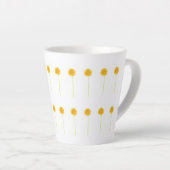 ゲルベラデイジースモールラテマグ カフェラテマグ (右アングル)