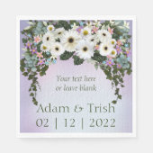 ゲルベラデイジースワッグ スタンダードランチョンナプキン (正面)