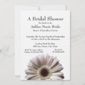 ゲルベラデイジーブライダルシャワー 招待状 (正面)