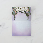 ゲルベラデイジー折り畳みサンキューカード サンキューカード (内部)