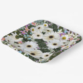 ゲルベラデイジー結婚スワッグ紙プレート ペーパープレート (傾斜あり)