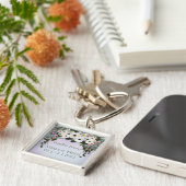 ゲルベラデイジー結婚スワッグ キーホルダー (側面)