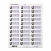 ゲルベラデイジー結婚スワッグ ラベル (フルシート)