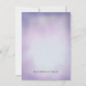 ゲルベラデイジー結婚スワッグ 招待状 (裏面)