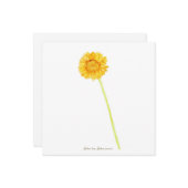 ゲルベラデイジー  カード (正面/裏面インサイチュ)