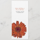 ゲルベラ ウェディング メニュー (裏面)