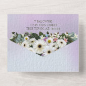 ゲルベラ ダイシースワッグ ウェディング オールインワン招待状 (裏面)