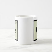 ゲルマニウム - ゲラート化学元素記号 コーヒーマグカップ (中央)