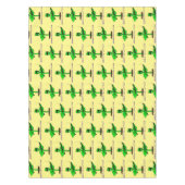 ゲルミネーター サイボーグ植物 面白い漫画 テーブルクロス (正面)