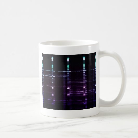 ゲル2を配列するDNA コーヒーマグカップ (右)